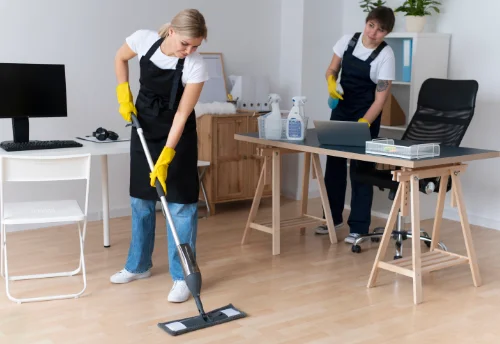 Nettoyage de bureau professionnel à Dampmart
